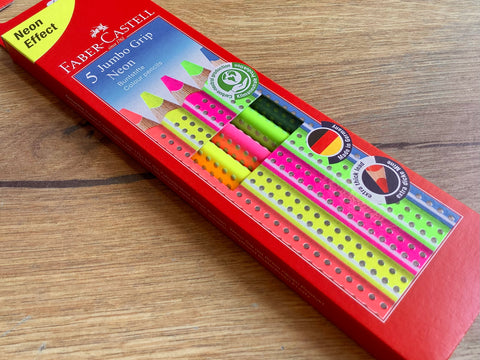 Jumbo Grip NEON Faber-Castell