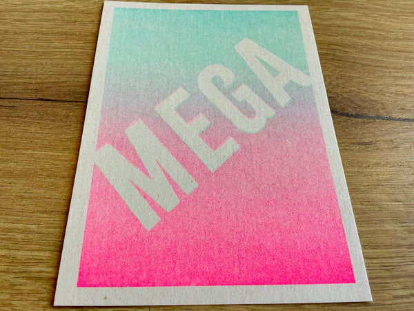 Postkarte MEGA (Togethery)