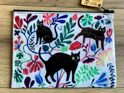 Zipper pouch Here Kitty