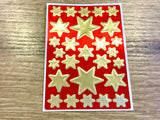 X-Mas Sterne Sticker Herma 3Blatt°