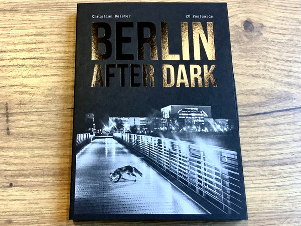 Postkarten-Buch Set „Berlin After Dark“ 20x sw