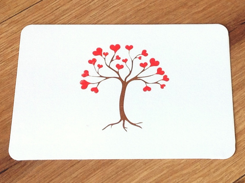 Postkarte Tree of Love (Gutrath) - Polly Paper