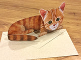 3D-Karte Katze (Gollnow Paper)