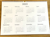 Wandkalender A3 Monatskalender Octàgon 2025