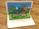 3D Pop-up-Karte Fahrrad Gollnow